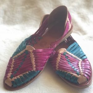 Mexican leather huaraches